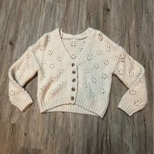 Beige Garage Cardigan Size XS